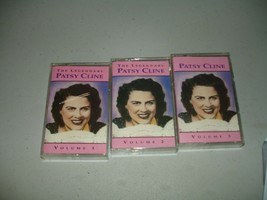 The Legendary Patsy Cline (3 Cassettes, 1991) Tested, VG+ - £10.28 GBP
