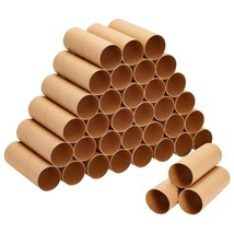 36 Pack Brown Cardboard Tubes For Crafts, Diy Craft Paper Roll For Class... - $31.99