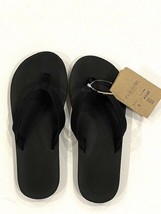 Indosole Men&#39;s Vegan Flip Flops Sea Black ( 9 ) - $118.77
