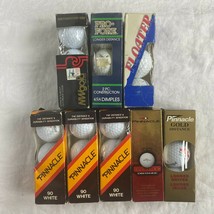 Lot of 24 Vintage Golf Balls Pinnacle 90 Gold Distance Pro Fore NWGold F... - $24.74