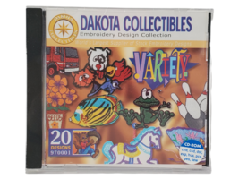 Dakota Collectibles Variety Embroidery Design Collection  CD-Rom 20 Designs - $8.98