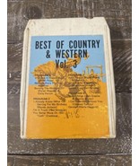Best Of Country And Western Vol 3 8-Track Tape - $401.20 CAD