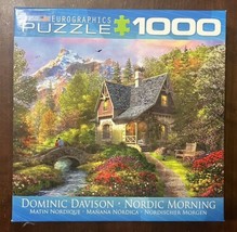 Eurographics 1000 Piece Puzzle Nordic Morning - By Dominic Davison - Exc... - $18.13