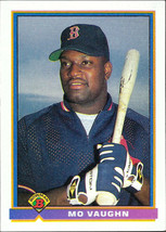 1991 Bowman #112 Mo Vaughn Boston Red Sox - £1.62 GBP