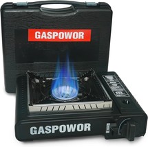 An Automatic Ignition Camping Stove, A Portable Gas Stove With A Case, A - £32.06 GBP