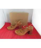 Lucky Brand Ismene Strappy Platform Dress Sandals $119 Size 9 1/2  Cogna... - $29.69