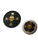 Halloween Gold Skull Fidget Spinner with Case - One Item - $12.77