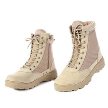 new New Us Military Leather Boots for Men Combat Bot Infantry Boots Askeri Bot A - £83.83 GBP