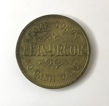 Leisurcor Amusement Arcade Game Slotted Token Marked 510 - £7.08 GBP