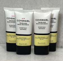 4 Covergirl TruBlend Base Business Everyday Defense Primer Sunscreen 1oz - £9.80 GBP