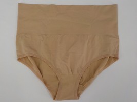 Gloria Vanderbilt Women Sh API Ng Brief Underwear Sz L Beige Seamless Comfort Nwd - £6.28 GBP