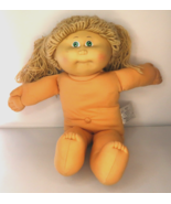Vintage Cabbage Patch Kids Doll Green Eyes Brown Hair 14 Inches 1985 Col... - £18.51 GBP