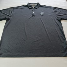 Orange &amp; Black By Chris Men&#39;s Black Polo Shirt Short Sleeve Size 2X - $216.69 MXN