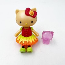 Hello Kitty 2.5&quot; Doll Figure figurine mini toy Sanrio 2014 Blip Toys Plus Extra - £10.22 GBP