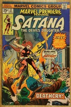 Vintage Marvel Premier Comic Book #27 Satana The Devils Daughter 1975 - $9.89