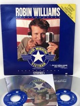 Good Morning Vietnam LaserDisc on 2 Disc Starring Robin Williams Comedy ... - $6.69