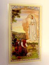 Our Lady of Fatima Laminated Novena Prayer Card, New - $1.98