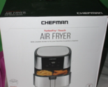 Chefman TurboFry Air Fryer Portable Kitchen Cooking Appliance RJ38-SQSS-... - £93.41 GBP
