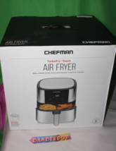 Chefman TurboFry Air Fryer Portable Kitchen Cooking Appliance RJ38-SQSS-8T-D - £94.61 GBP