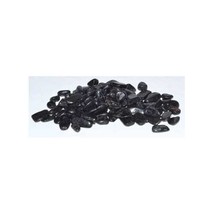 1 Lb Tourmaline, Black Tumbled Chips 6-8Mm - $29.75