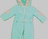 American Girl Light Teal Snowsuit - £17.30 GBP