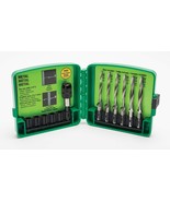 Greenlee Ldtapkit Drill/Tap/Countersink Set, Hss, 7 Pcs., 8-32 To 1/4-20 - $88.99