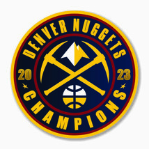 Denver Nuggets 2023 Champions  Precision Cut Decal - £3.10 GBP+