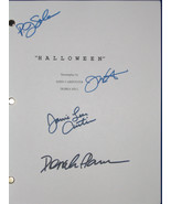 Halloween Script Movie Film Signed Screenplay Autograph 4X Jamie Lee Cur... - £15.73 GBP
