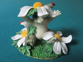 CHARMING TAILS BY FITZ &amp; FLOYD FIGURINE &quot;MY SPRING BONNET&quot; 3 X 4&quot; - $25.73