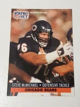 Steve Mcmichael Chicago Bears 1991 Pro Set Card #457 - £0.78 GBP