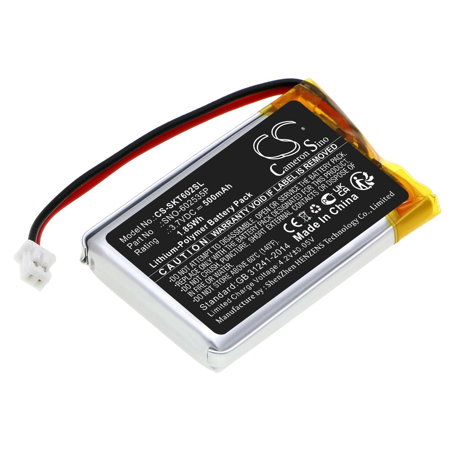 Cameron Sino KCDE Replacement Battery for SkyBell Trim Plus WiFi Video D... - $14.72