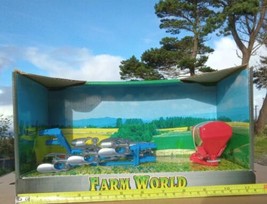 Toy Tractor Plow and Spreader, Farm World Attachments, Kids Children Farming NIB - £9.98 GBP