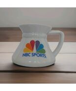 NBC Sports Coffee Mug Cup Super Rare Vtg Non Skid 12 Oz Rainbow Peacock ... - $588.75 MXN