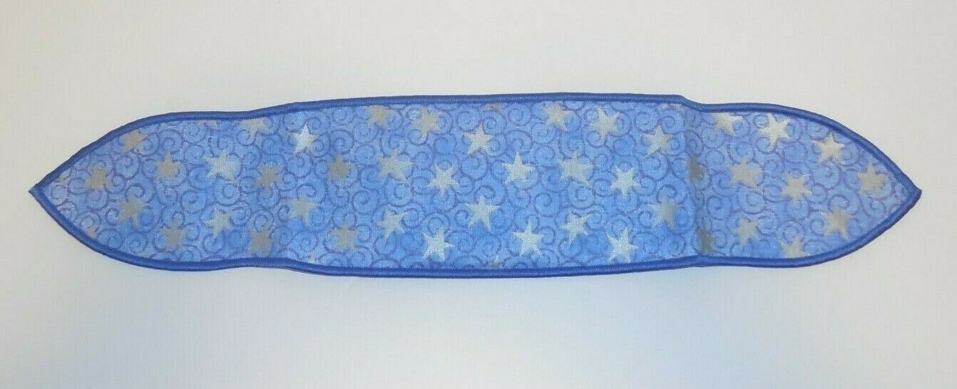 Longaberger Handle Tie Medium Century Star New In Bag 2599244 Fabric Blue  - $9.85