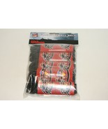 Wilson NFL Flag Football Belt 5 Pack, Red New Sealed Package Free Shipping - £10.95 GBP