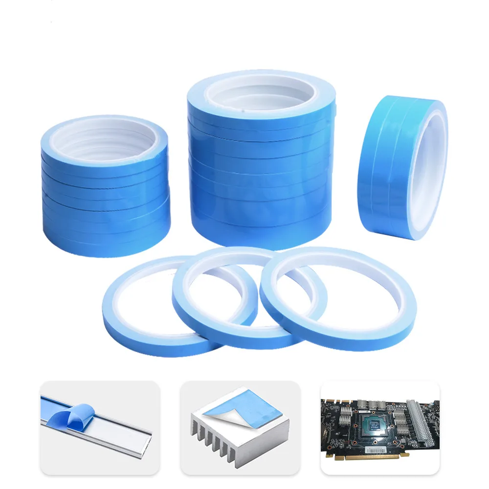 House Home 5/8/10/12/15mm (W) x 50m (L) Blue High Temperature Resistant Double S - £19.91 GBP
