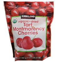 Kirkland Signature organic Dried Tart Montmorency Cherries. 20oz/567g - £17.11 GBP