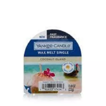 Yankee Candle Scented Wax Melt Single Coconut Island - £3.98 GBP