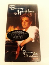 Barry Manilow Because It&#39;s Christmas VHS Video Cassette Brand New Factory Sealed - £15.71 GBP