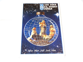 NEW FX SCHMID Wise Men Still Seek Him Nativity 1000 Puzzle Christmas Ornamen USA - £15.63 GBP