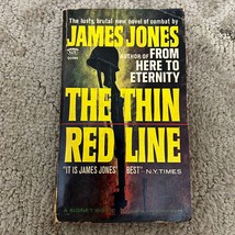 The Thin Red Line Historical Fiction Paperback Book by James Jones Signet 1962 - £9.74 GBP