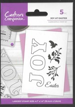 Crafters Companion. Joy At Easter Stamp set. Ref:011. Stamping Cardmaking Crafts - £4.95 GBP