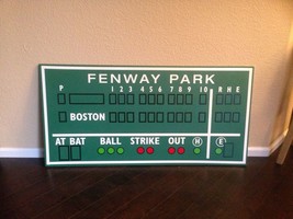 Boston decor, Fenway Park, Green Monster scoreboard - $143.55