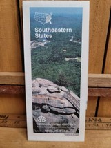  1991 AAA Southeastern States Street Map Vintage - £14.53 GBP