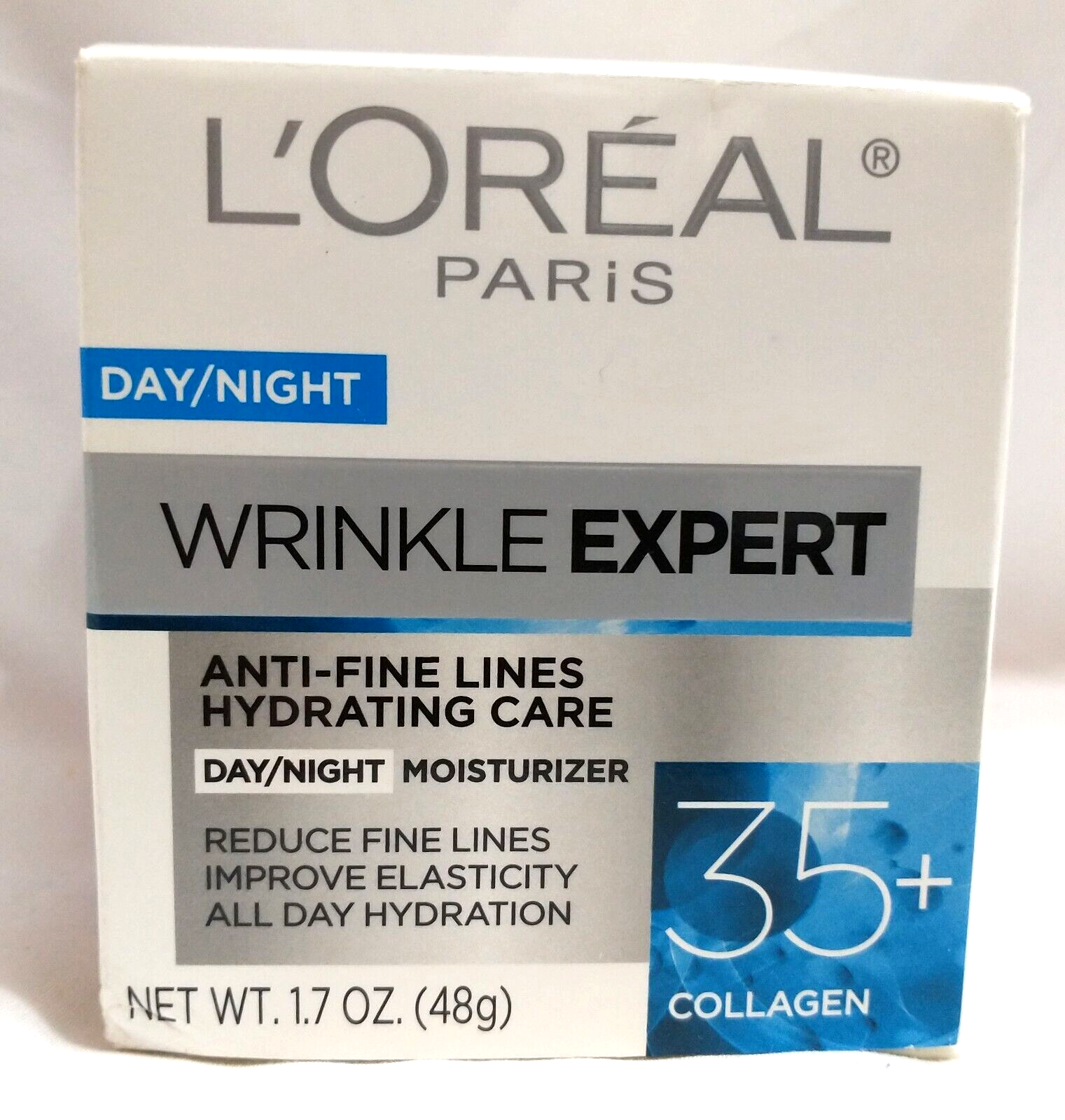 L’oreal Paris Anti-Fine Lines Hydrating  Day / Night Moisturizer (35+) 1.7 oz - $17.95