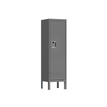 Storage Cabinet Stainless Steel - Grey - £99.32 GBP