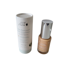 100% Pure Cosmetics Fruit Pigmented Healthy Foundation 1oz Peach Bisque ... - $39.02