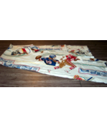 Vintage NFL Football Teams WINDOW CURTAIN VALANCE Giants 49ers Bears Was... - $363.83 MXN