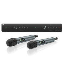 Sennheiser XSW 1-825 DUAL Handheld Vocal Dual Wireless Microphone 2 mics - $11,156.17 MXN