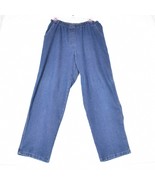 Falls Creek Women&#39;s Pull On Denim Blues Jeans Pant&#39;s Size 10 Short - £14.75 GBP